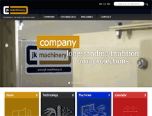 Tablet Screenshot of de.jk-machinery.com
