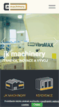 Mobile Screenshot of jk-machinery.cz